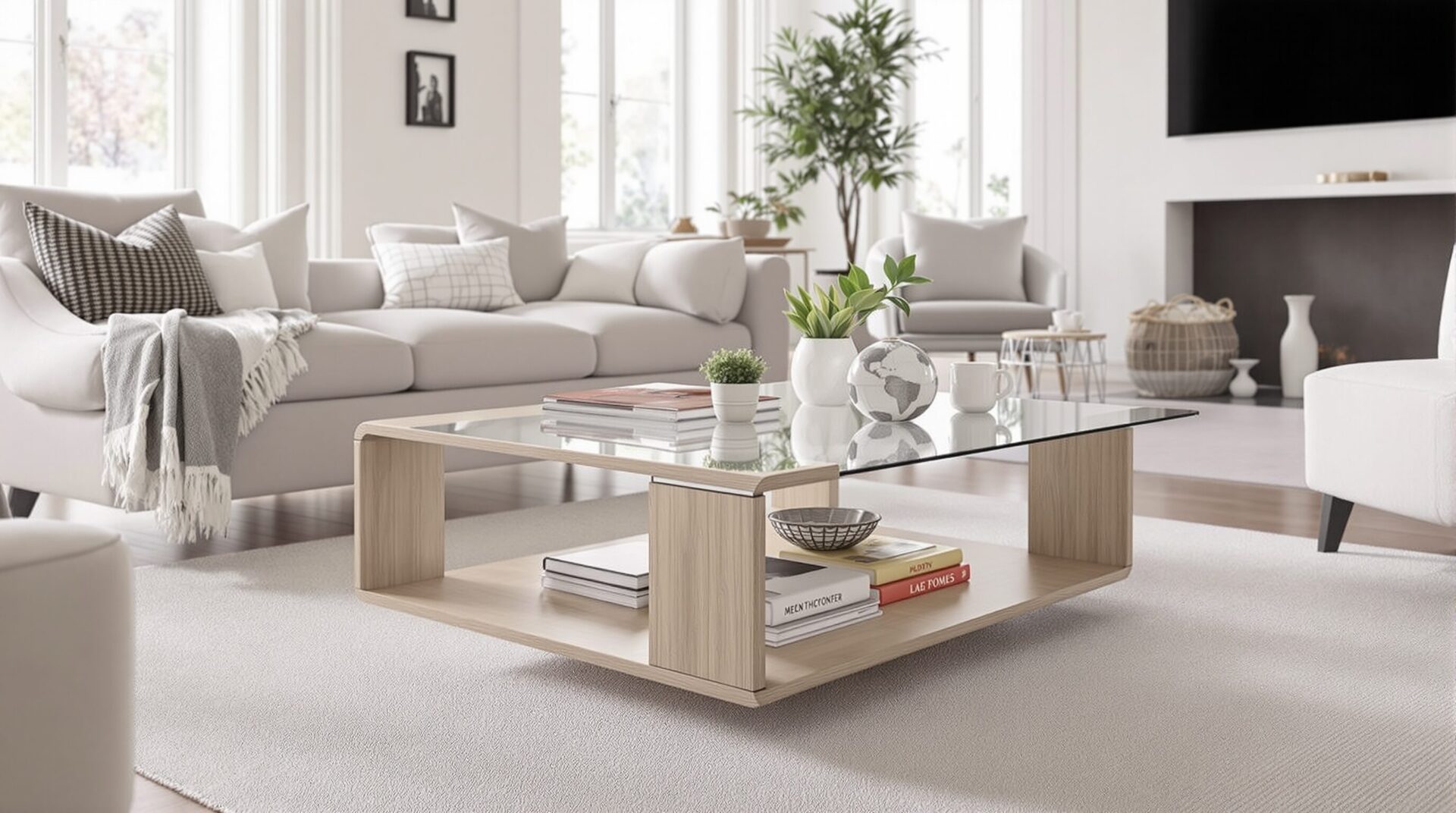 Les avantages d'une table basse design dans un salon moderne