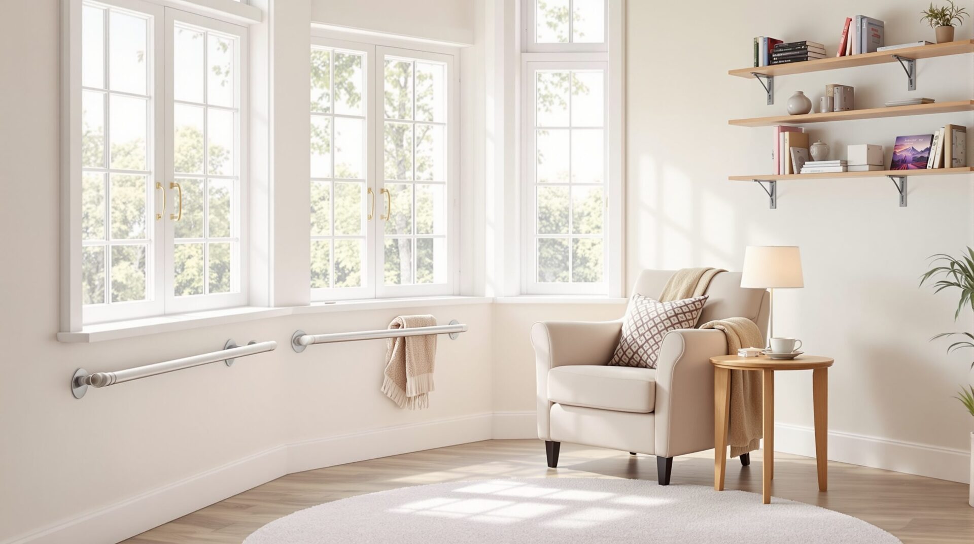 Bien vieillir chez soi : comment créer un intérieur confortable et sécurisé