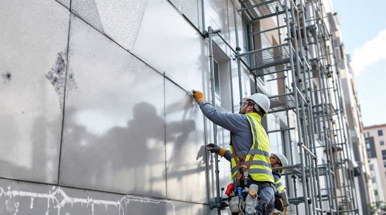 techniques modernes de réparation de façades