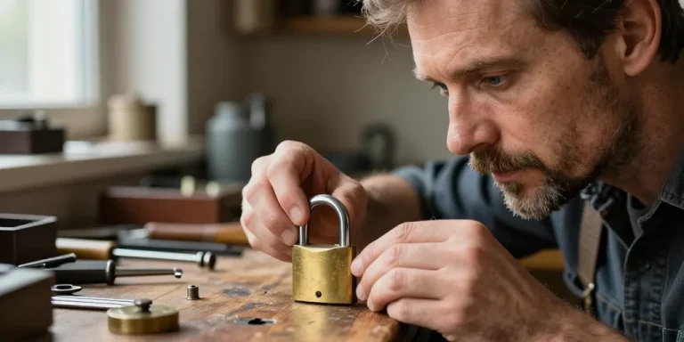 ouvrir une ancienne serrure