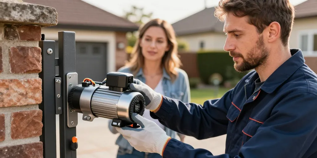 serrure electrique pour portail