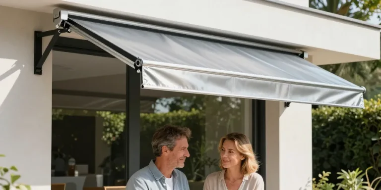 auvent de protection pour store banne