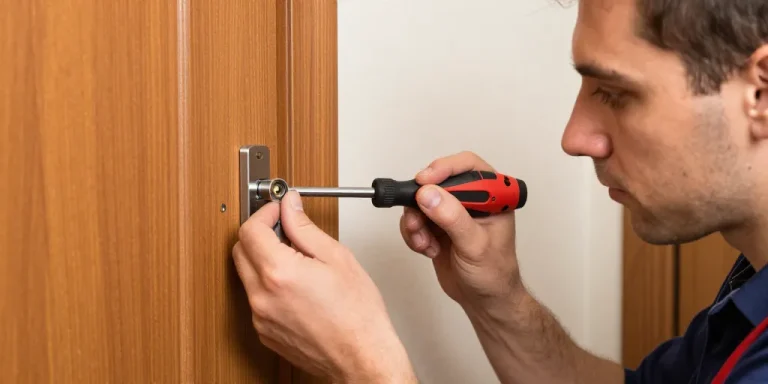 changer barillet serrure sans clé porte fermée